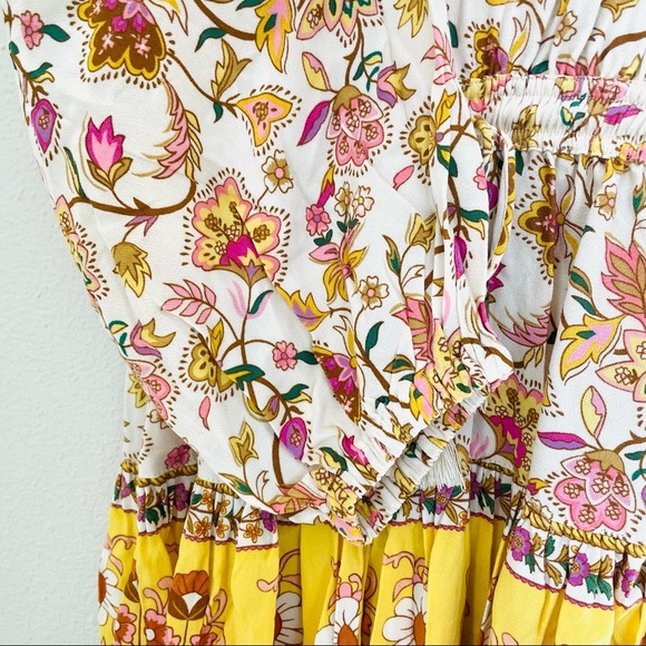 Spell & The Gypsy Collective Portobello Road Playdress In Honey Dew size M - Picture 5 of 12